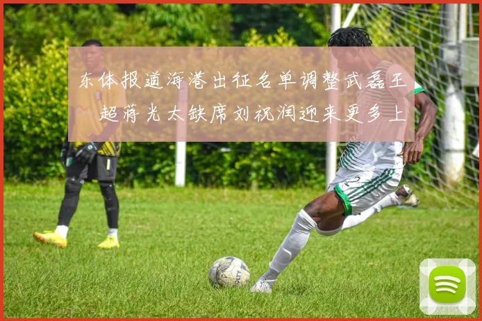 东体报道海港出征名单调整武磊王燊超蒋光太缺席刘祝润迎来更多上场机会